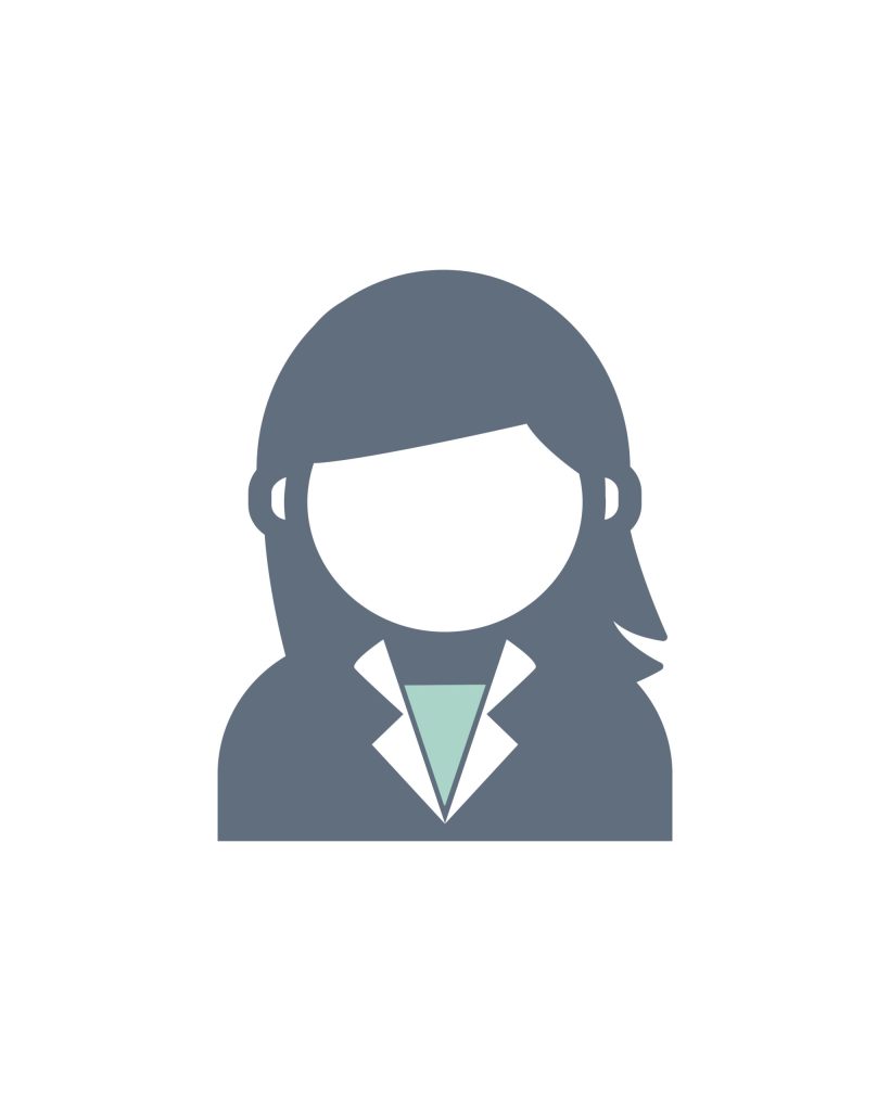 Illustration of businesswoman
